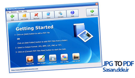 دانلودJPG To PDF Converter v2.2 نرم افزار تبدیل فرمت عکس بهPDF